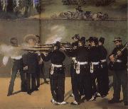Francisco Goya Edouard Manet,Execution of Maximillian painting